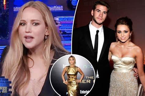 Jennifer Lawrence on Rumors Liam Hemsworth Cheated on。